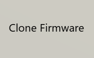 Clone firmware